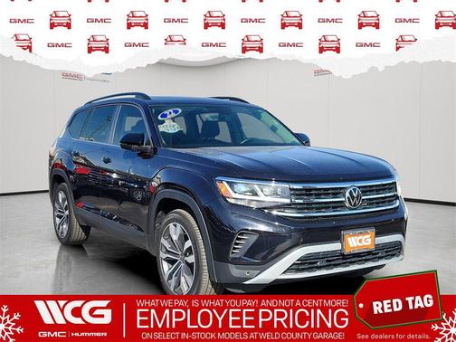 2022 Volkswagen Atlas 3.6L SE w/Technology