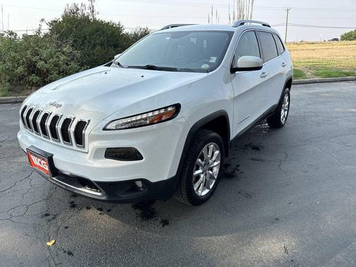 White 2016 Jeep Cherokee Limited