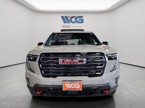 Gray 2026 GMC Acadia AT4 AWD