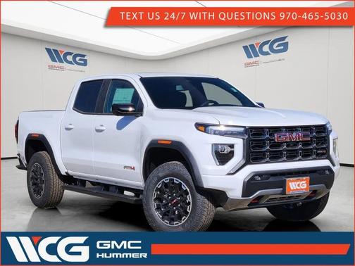 White 2026 GMC Canyon AT4