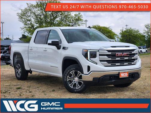 White 2026 GMC Sierra 1500 SLE