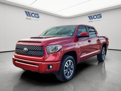 Red 2019 Toyota Tundra SR5