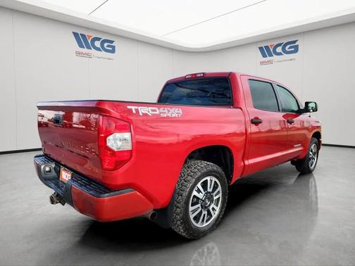 Red 2019 Toyota Tundra SR5