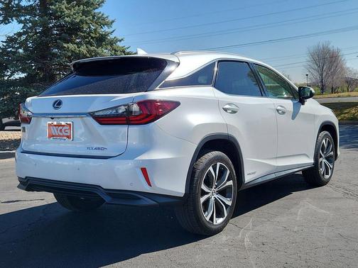 White 2018 Lexus RX 450h Base