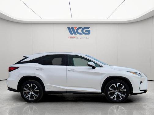 White 2018 Lexus RX 450h Base