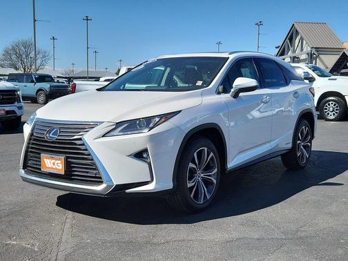 White 2018 Lexus RX 450h Base