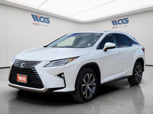 White 2018 Lexus RX 450h Base