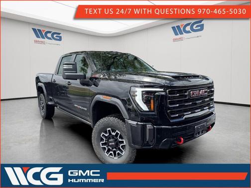 Black 2024 GMC Sierra 2500 AT4X