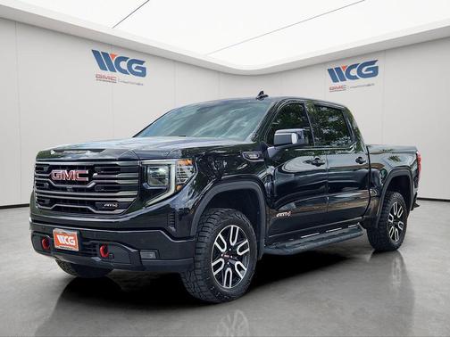 Black 2025 GMC Sierra 1500 AT4