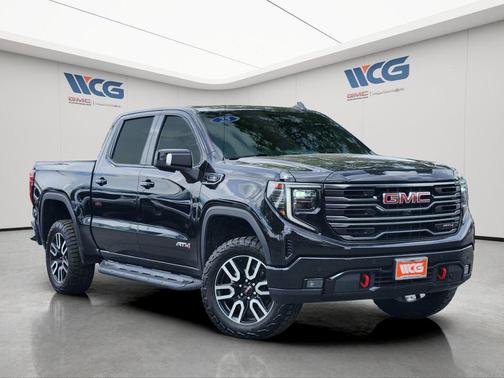 Black 2025 GMC Sierra 1500 AT4
