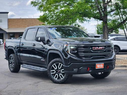 Black 2025 GMC Sierra 1500 AT4