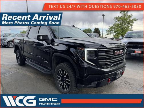 Black 2025 GMC Sierra 1500 AT4