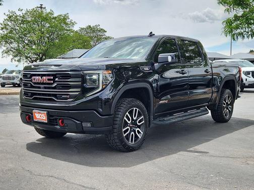 Black 2025 GMC Sierra 1500 AT4