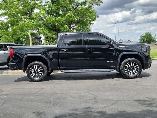 Black 2025 GMC Sierra 1500 AT4