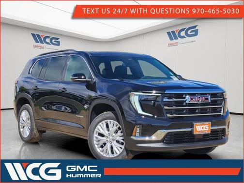 Black 2026 GMC Acadia Elevation AWD