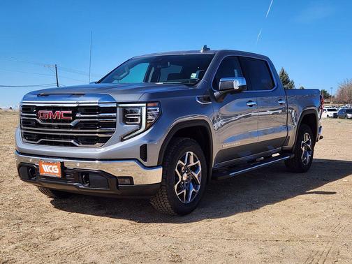 Gray 2026 GMC Sierra 1500 SLT