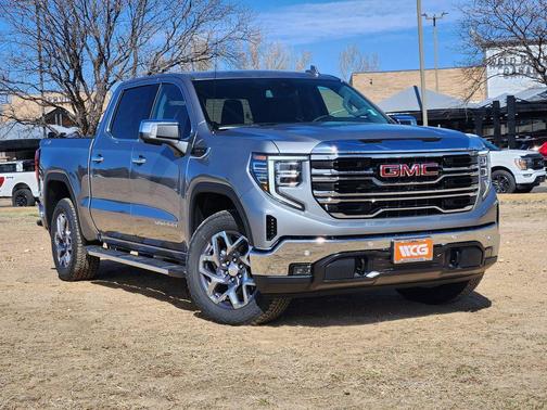 Gray 2026 GMC Sierra 1500 SLT