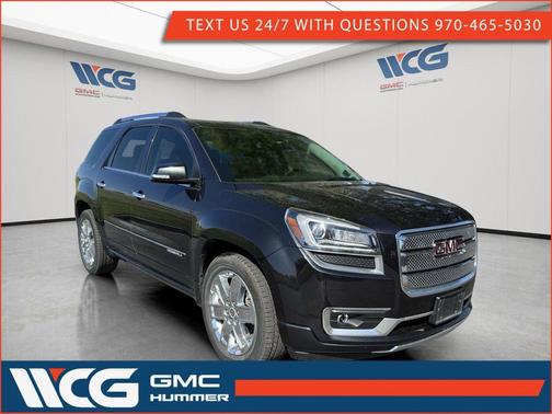 Black 2014 GMC Acadia Denali