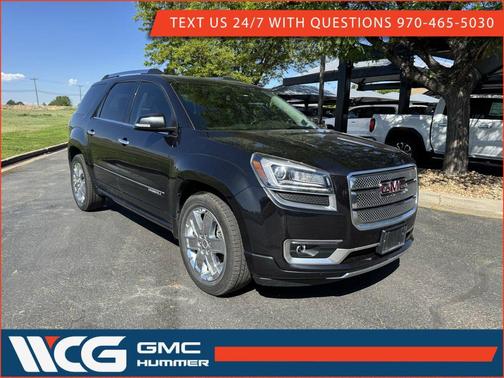 Black 2014 GMC Acadia Denali