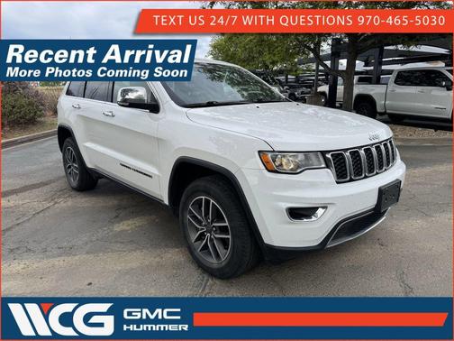 Bright White Clearcoat 2019 Jeep Grand Cherokee Limited