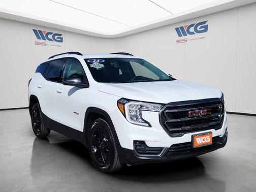 White 2024 GMC Terrain AWD AT4