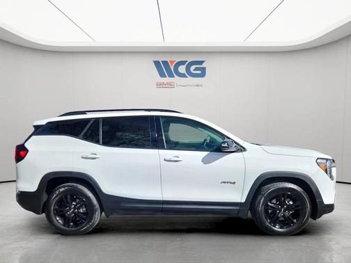 White 2024 GMC Terrain AWD AT4