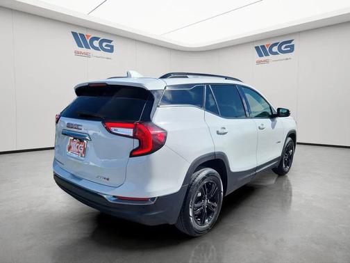 White 2024 GMC Terrain AWD AT4