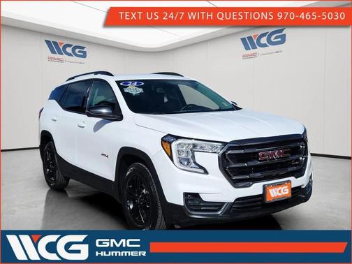 White 2024 GMC Terrain AWD AT4