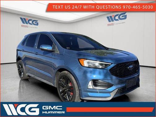 Ford Performance Blue Metallic 2019 Ford Edge ST