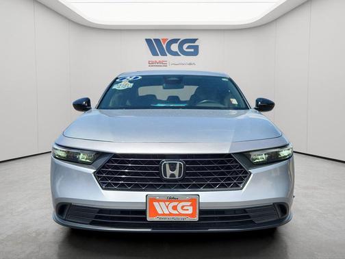 Silver 2024 Honda Accord Hybrid Sport