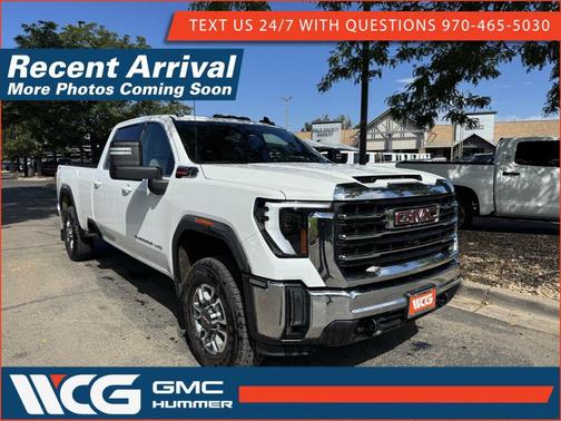 White 2024 GMC Sierra 2500 SLE