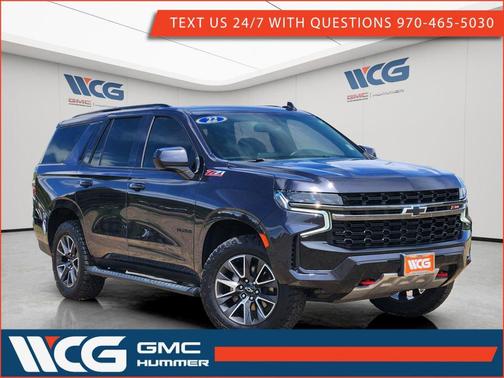 Gray 2022 Chevrolet Tahoe 4WD Z71