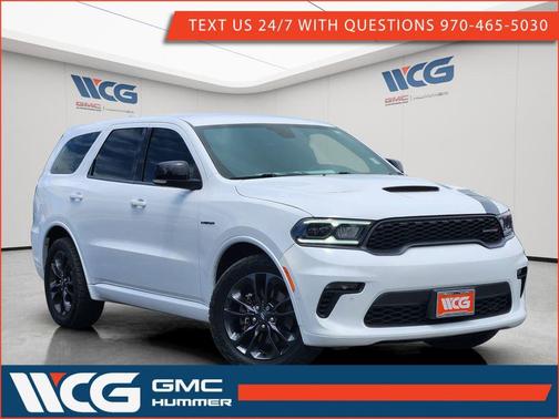 White Knuckle Clearcoat 2022 Dodge Durango R/T AWD