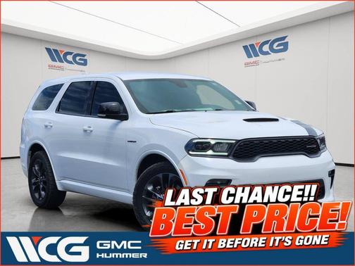 White Knuckle Clearcoat 2022 Dodge Durango R/T AWD