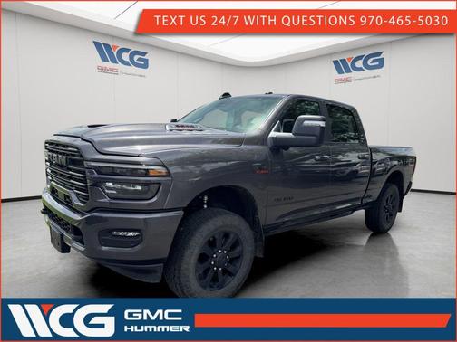 Black 2025 RAM 3500 Laramie Crew Cab 4x4 6'4' Box