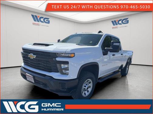 White 2024 Chevrolet Silverado 3500 WT