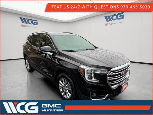 Black 2024 GMC Terrain SLT