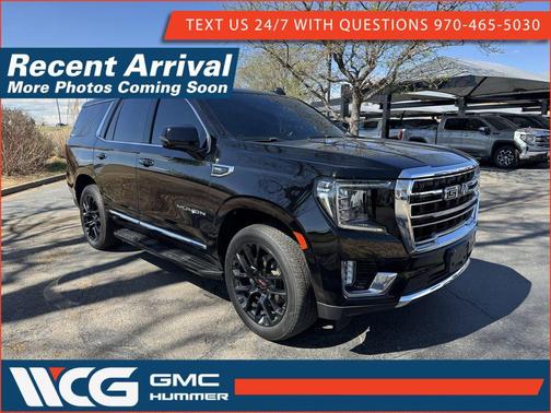 Black 2023 GMC Yukon SLT