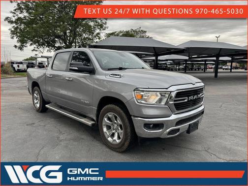 Billet Silver Metallic Clearcoat 2020 RAM 1500 Big Horn/Lone Star
