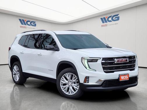 White 2026 GMC Acadia Elevation AWD