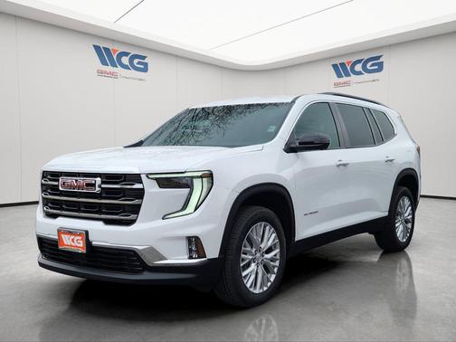 White 2026 GMC Acadia Elevation AWD