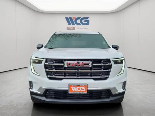 White 2026 GMC Acadia Elevation AWD