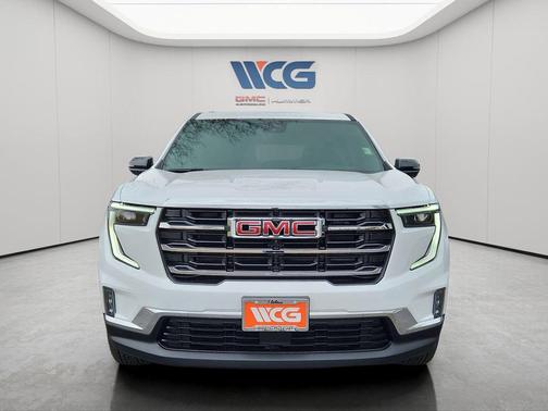 White 2026 GMC Acadia Elevation AWD