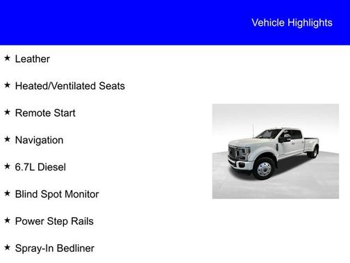 2022 Ford F-450 PLATINUM DRW
