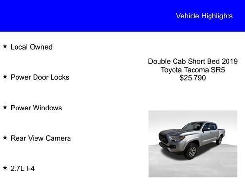 2019 Toyota Tacoma SR5