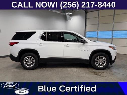 Summit White 2021 Chevrolet Traverse LS W/1LS