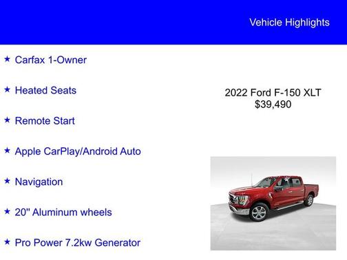 2022 Ford F-150 XLT