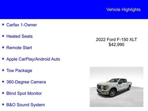 2022 Ford F-150 XLT