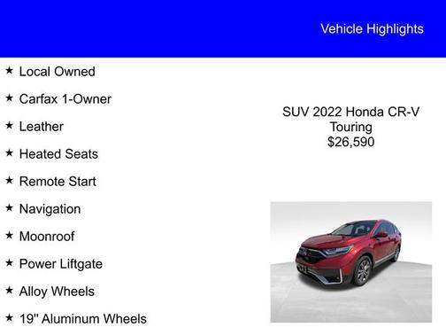 2022 Honda CR-V TOURING