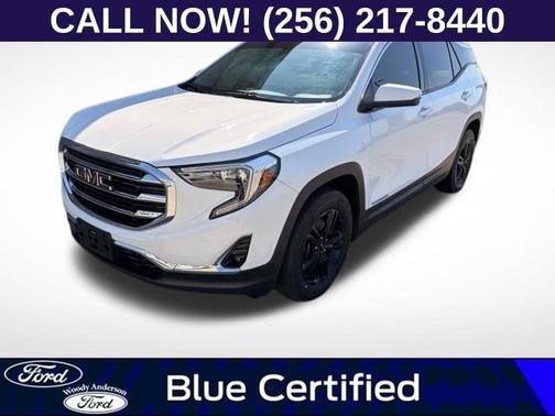 Summit White 2019 GMC Terrain SLT